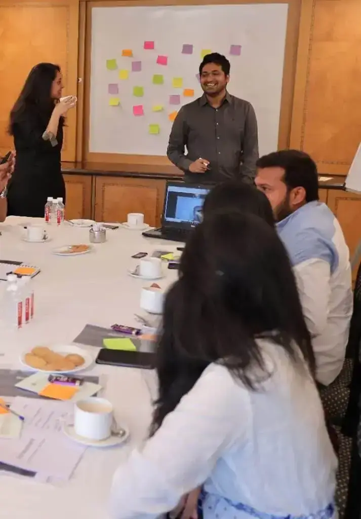 SEO team meeting